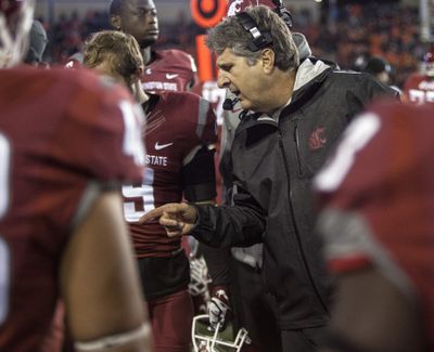 Coach Mike Leach says there’s no magic formula for Cougars. (Associated Press)