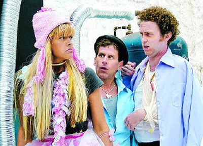 From left, Anna Nicole Smith, Woody Keppel and Dennis LeMoine star in