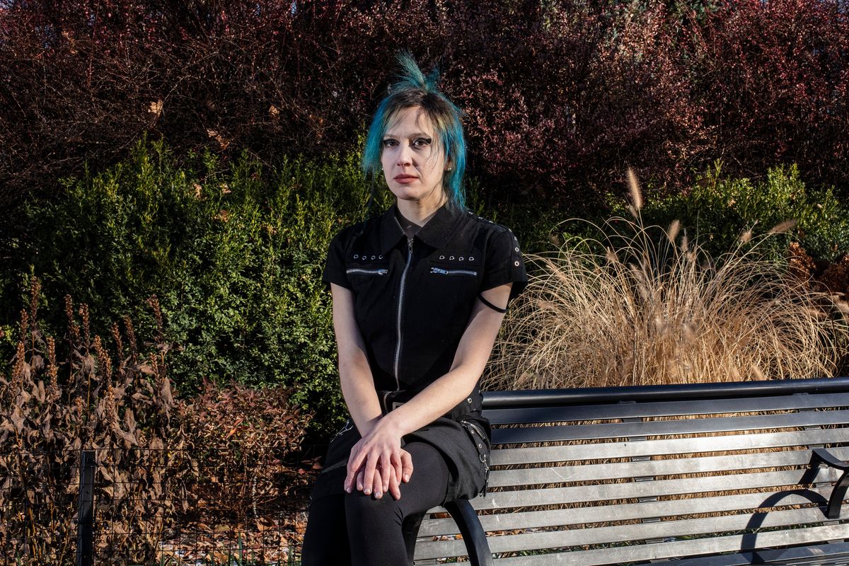 Mel Kohberger, Bryan Kohberger’s sister, in Jersey City, N.J. on Dec. 12.  (New York Times )