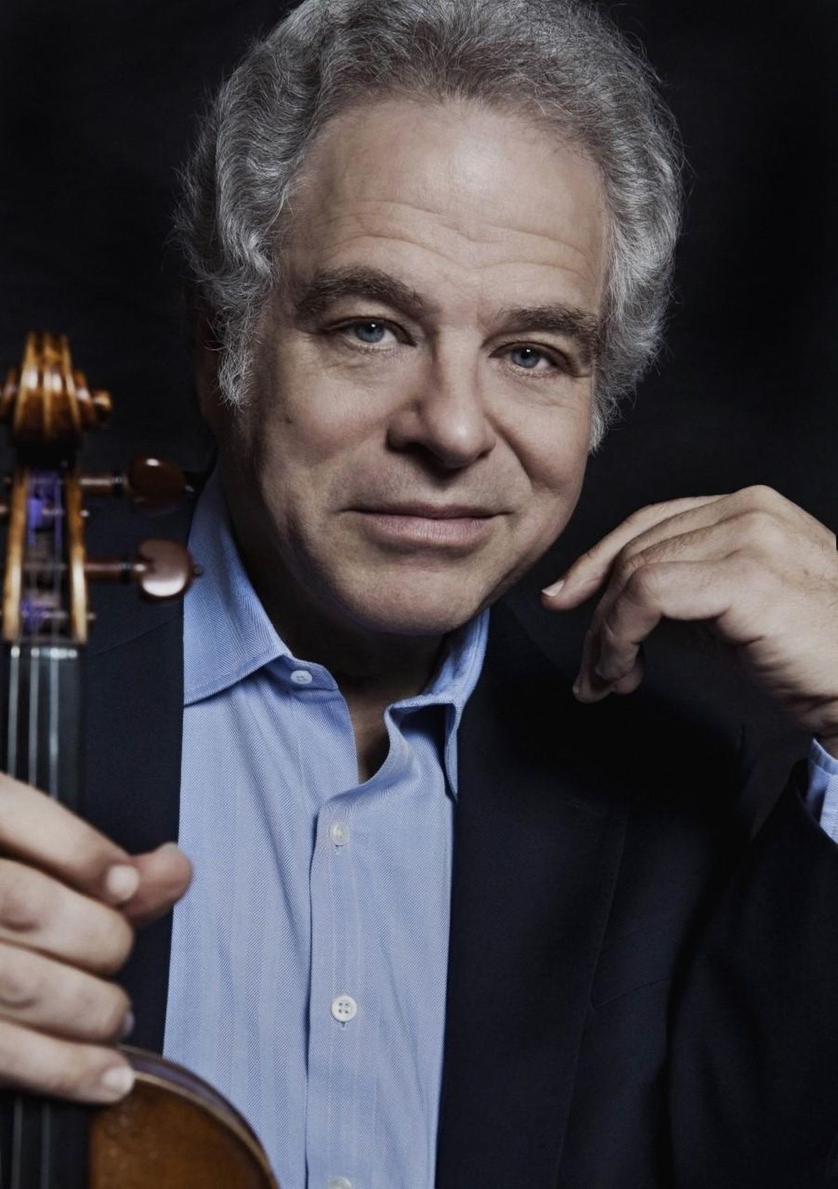 Renowned violinist Itzhak Perlman will share stories and songs during a sold-out concert at the Martin Woldson Theater at the Fox on Monday. (Lisa Marie Mazzucco)