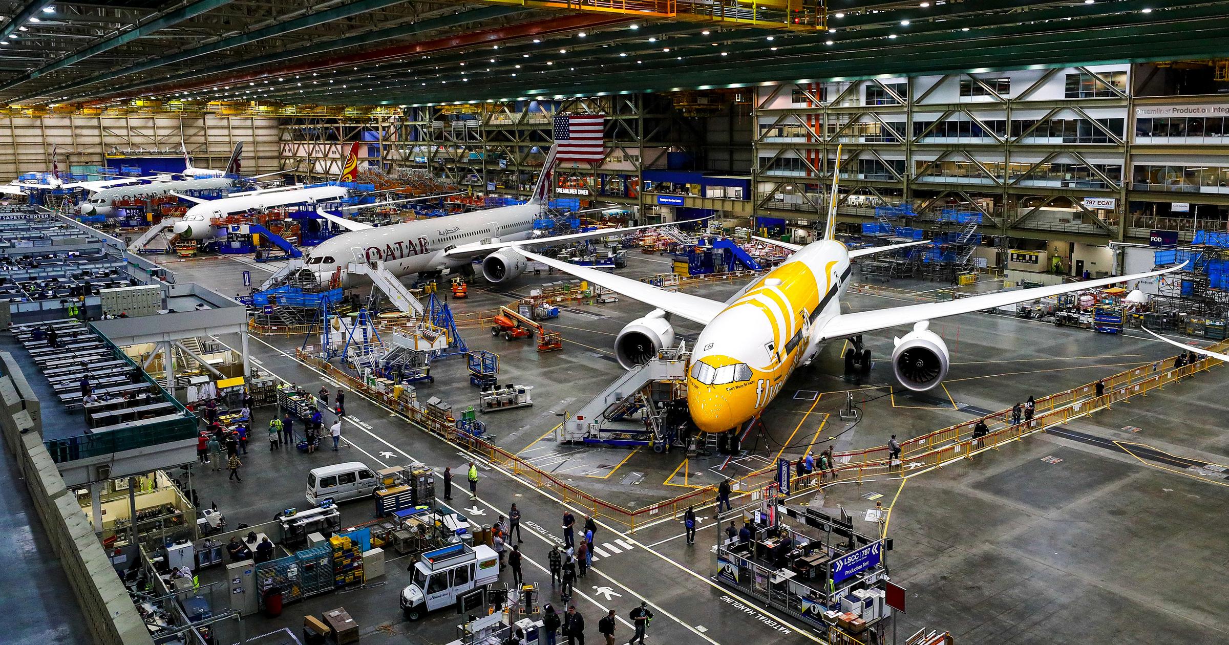Boeing delivered 51 planes in August, including sharp dip for 787