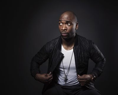 In this May 12, 2015, file photo, comedian and NBC Network’s “Saturday Night Live” cast member, Jay Pharoah poses for a portrait in New York. Pharoah says he had a rocky time on “Saturday Night Live” because he refused to keep quiet and follow orders. Pharoah, who was with the NBC show for six seasons, left last year after his contract wasn’t renewed. (Taylor Jewell / Invision via Associated Press)