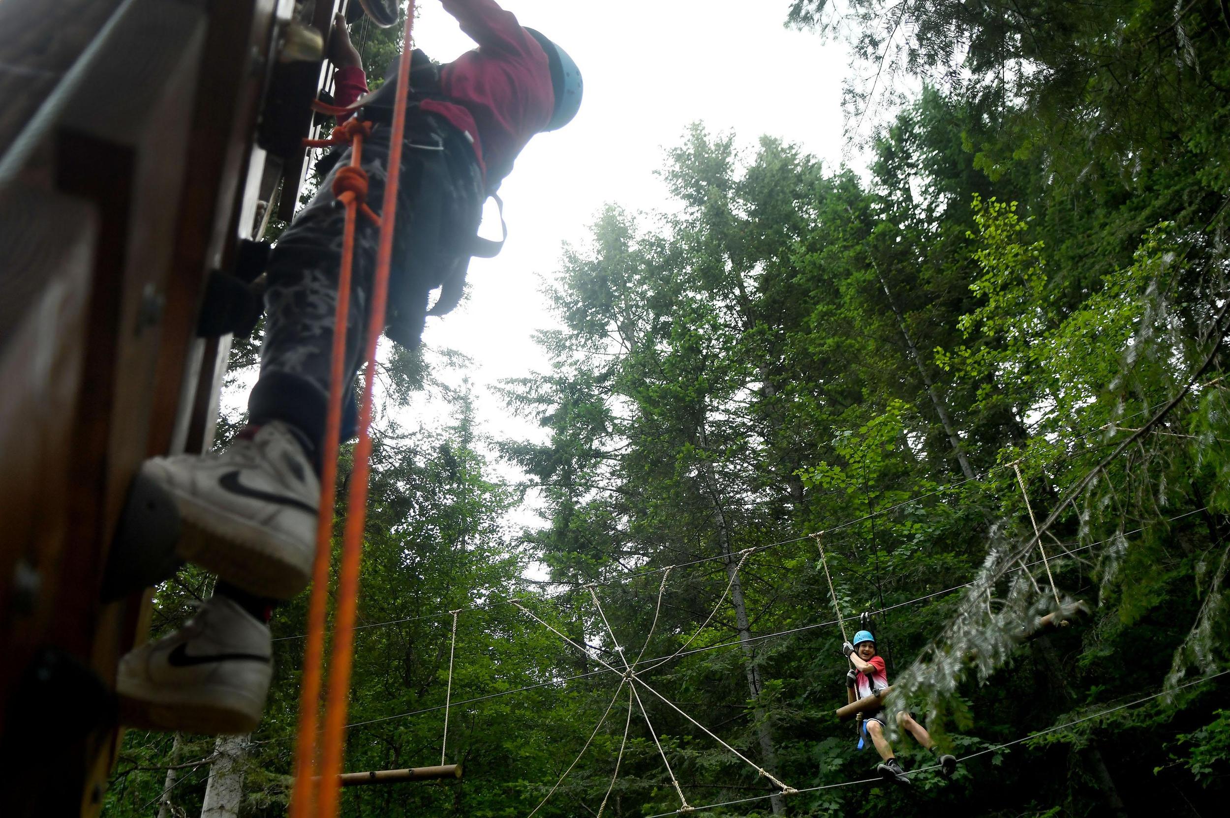 Mica Moon Aerial Park - July 6, 2018 | The Spokesman-Review