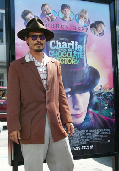 
Actor Johnny Depp arrives for the world premiere of Warner Bros. Pictures' 