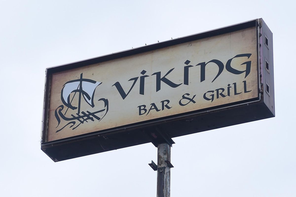 The venerable Viking, a near North Side bar just off Boone Avenue on Stevens Street, is now under new ownership and they are remodeling the inside. (Jesse Tinsley / The Spokesman-Review)