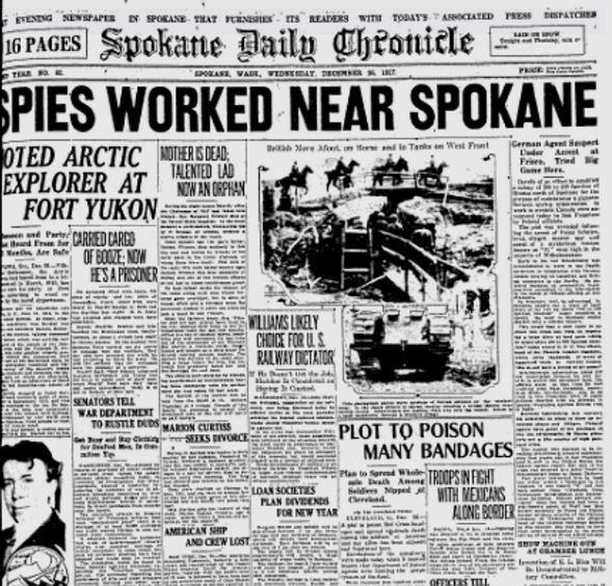 100 Years Ago Accused German Master Spy Allegedly Tried To Create Colony Of Hindus To Spy On Canadians From North Spokane The Spokesman Review