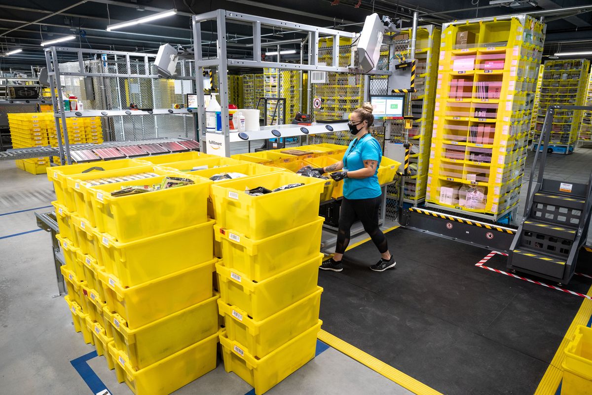 See inside an  fulfillment center and how it works