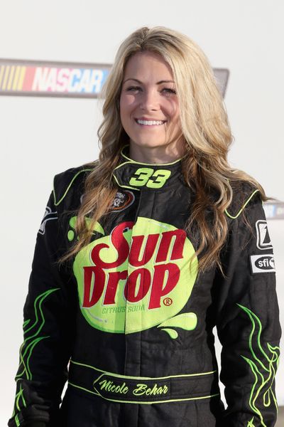 Nicole Behar races on the NASCAR K&N Pro Series. (Photo Credit: Getty Images for NASCAR) (Todd Warshaw / Nascar)