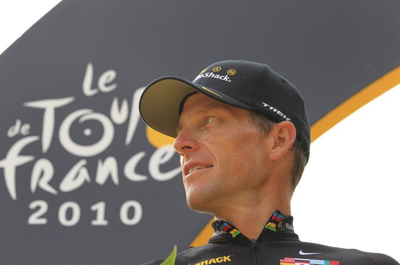 Lance Armstrong finished nearly 40 minutes behind winner Alberto Contador. (Associated Press)