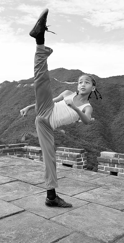 Jaden Smith stars as Dre in “The Karate Kid.” 