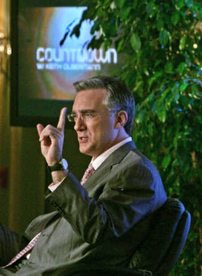 
Keith Olbermann, host of the MSNBC's 