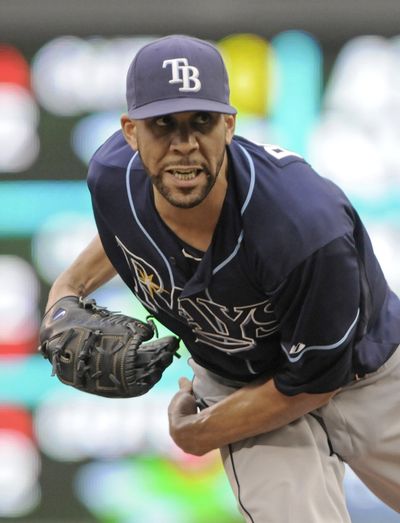 Tampa Bay’s David Price leads the A.L. with a 2.39 ERA. (Associated Press)
