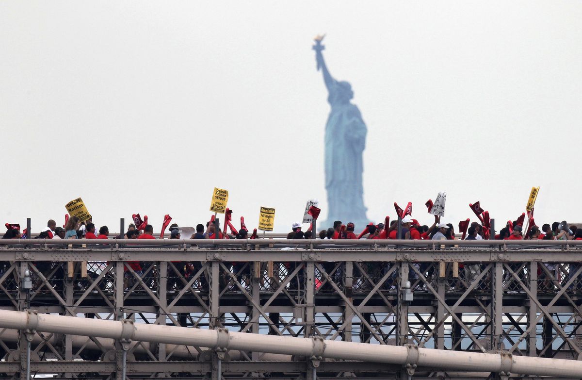 Statue of Liberty and immigration Aug. 14, 2019 The SpokesmanReview