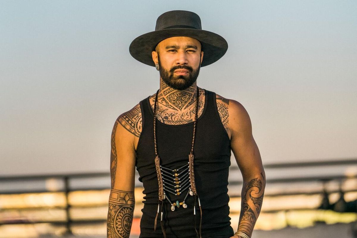 Nahko’s debut solo album, “My Name Is Bear,” brings him to Spokane for a show at the Knitting Factory on Sunday. (Courtesy photo)