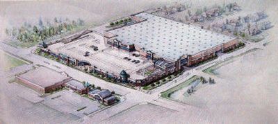 
Artist's rendering of the proposed South Hill Wal-Mart. 
 (File / The Spokesman-Review)
