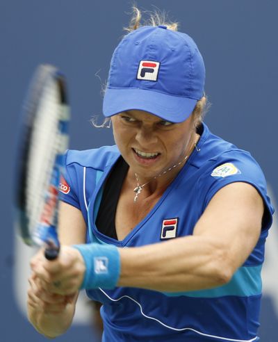 Kim Clijsters defeated Venus Williams to reach today’s final of the U.S. Open, where she will defend her title against Vera Zvonareva. (Associated Press)