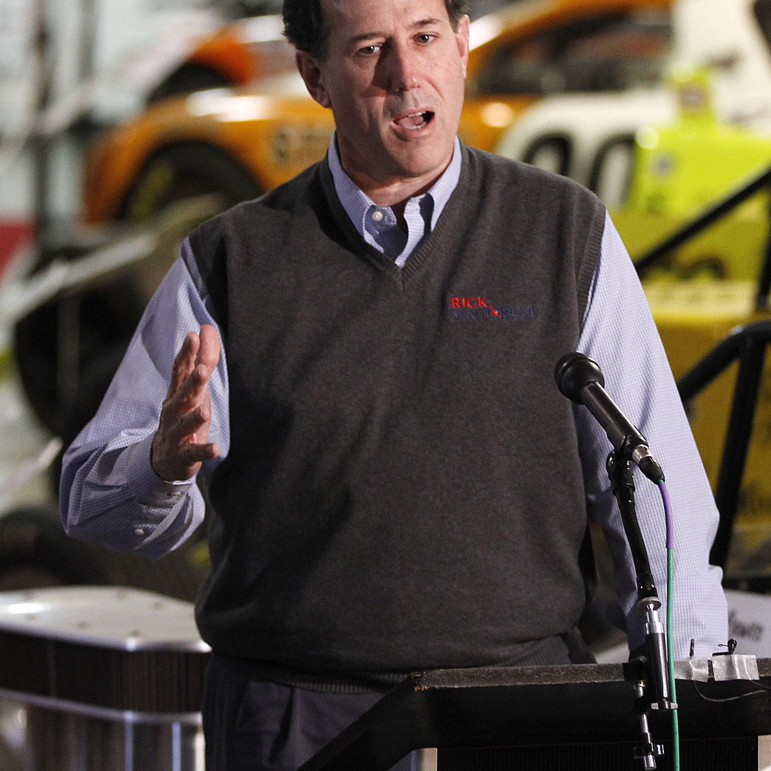 Santorum S Moment Is At Hand In Iowa The Spokesman Review