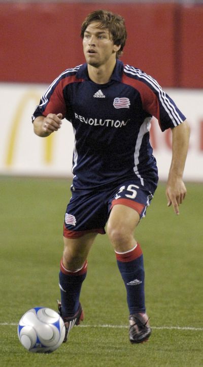 Associated Press Chase Hilgenbrinck played defender for the New England Revolution before turning his sights to the priesthood. (Associated Press / The Spokesman-Review)