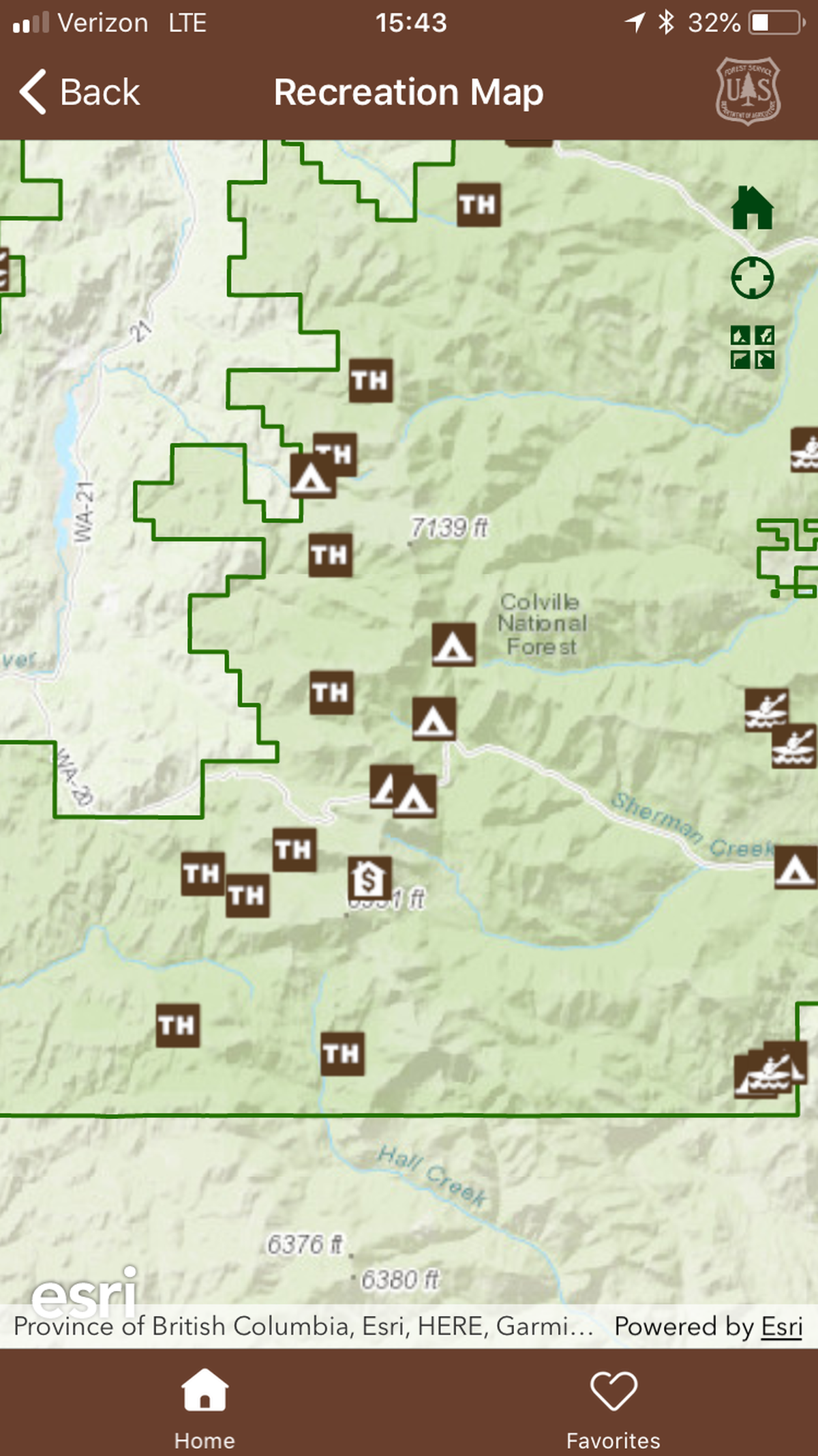 Launched Monday, the app covers national forests in Washington and Oregon, giving users information about trails, campgrounds, permits, weather, fire, recreation activities, frequency of use and more.
