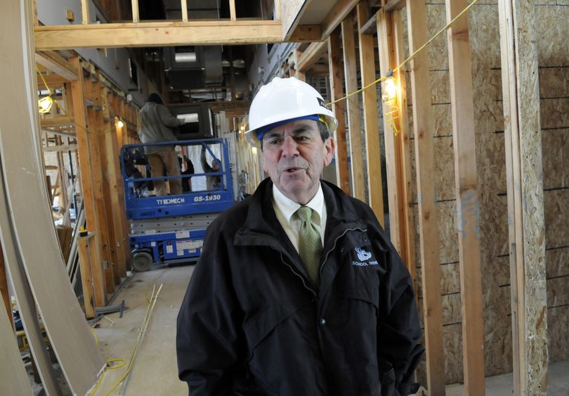 Freeman School District Superintendent Sergio Hernandez led efforts to pass two levies and a construction bond, and directed the high school and elementary school construction projects. More than that, he said, “I hope they remember me for caring about people, caring about the students and the staff and working as a team player. The buildings really are a team effort.” (J. Bart Rayniak)