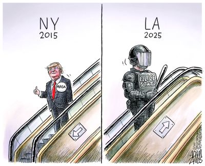 Adam Zyglis cartoon  (Adam Zyglis)
