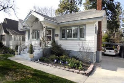 
This small bungalow just off Manito Park is the home of Richard and Sue Imbler, who just finished a multi-year remodel of their kitchen.
 (Christopher Anderson / The Spokesman-Review)