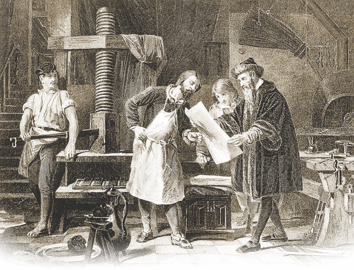 Printing Newspapers 1400-1900: A Brief Survey of the Evolution of