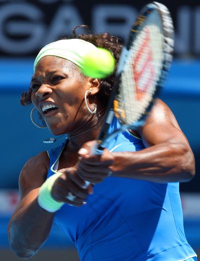 Serena Williams will face Victoria Azarenka in the fourth round.  (Associated Press / The Spokesman-Review)