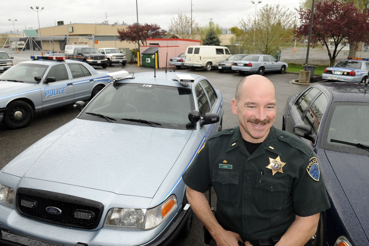 jesset@spokesman.com Lt. Matt Lyons is the new precinct commander for the Spokane Valley Police Department. (Jesse Tinsley)