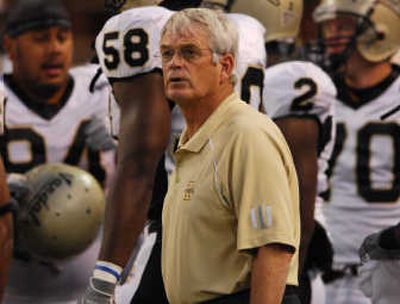 
Dennis Erickson wore Idaho colors for almost a year. 
 (Associated Press / The Spokesman-Review)
