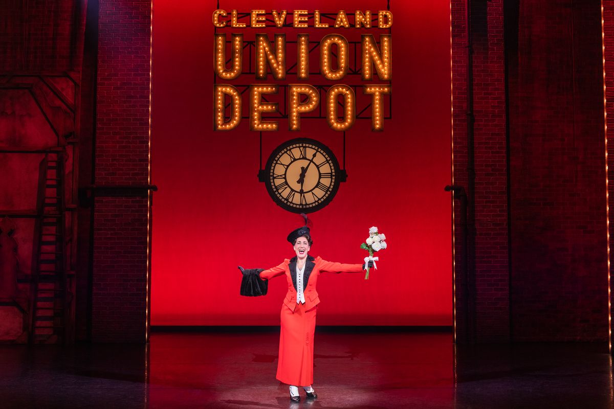 Hannah Shankman as Fanny Brice in the national tour of “Funny Girl” running through Oct. 6 at the First Interstate Center for the Arts.  (Courtesy of Matthew Murphy)