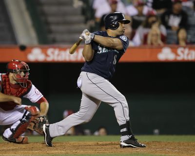 Kendrys Morales beat his former team on Tuesday. (Associated Press)