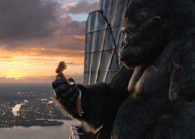 
Kong and Naomi Watts share a New York moment.  
 (Associated Press / The Spokesman-Review)