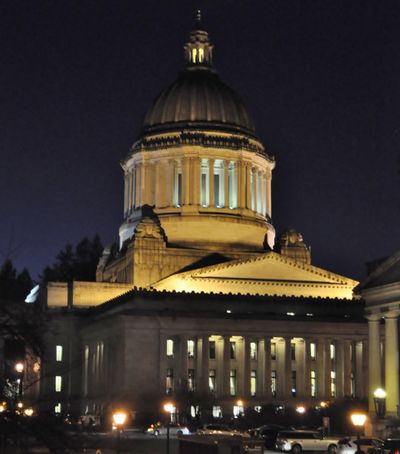 OLYMPIA – Legislative work stretched into the early hours of Saturday morning, but lawmakers still left one big job undone, a 2017-19 capital budget with some $4 billion worth of projects. (Jim Camden / The Spokesman-Review)