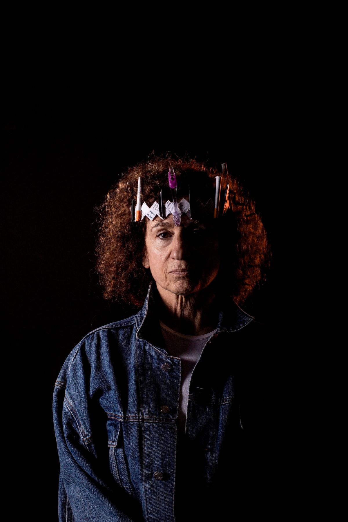 Deborah Marlowe plays Julius Caesar in Stage Left Theater’s production of “Julius Caesar.” (Courtesy of Ashlyn Wiker)