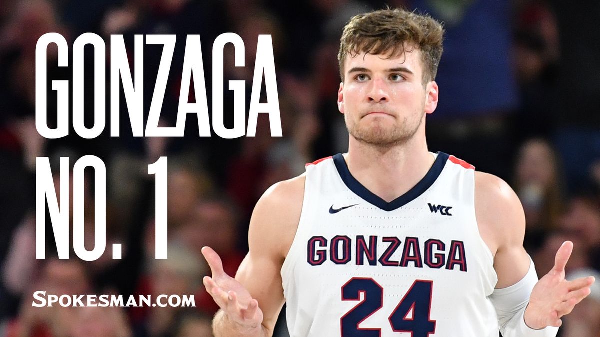 No. 1 Zags Gonzaga starts season as college basketball's top team for