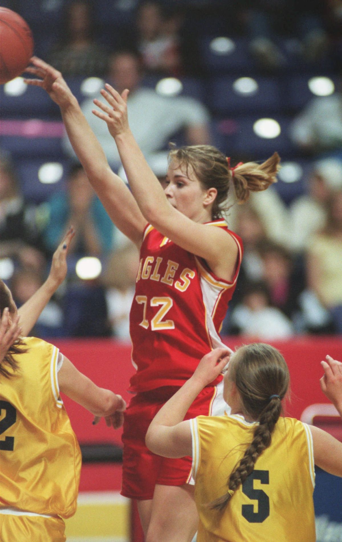 Then: Tricia Lamb led Eagles to a state title. (File / The Spokesman-Review)