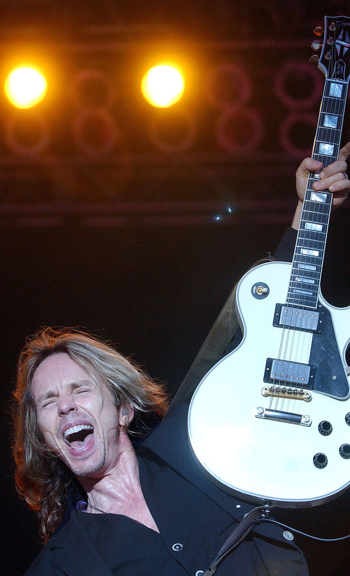 Tommy Shaw and Styx perform Thursday night at the Spokane County Interstate Fair. (Associated Press)