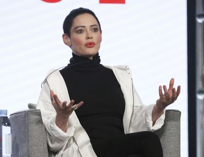 Rose McGowan participates in the “Citizen Rose” panel Jan. 9, 2018 during the NBCUniversal Television Critics Association Winter Press Tour in Pasadena, Calif. (Willy Sanjuan / Willy Sanjuan/Invision/AP)