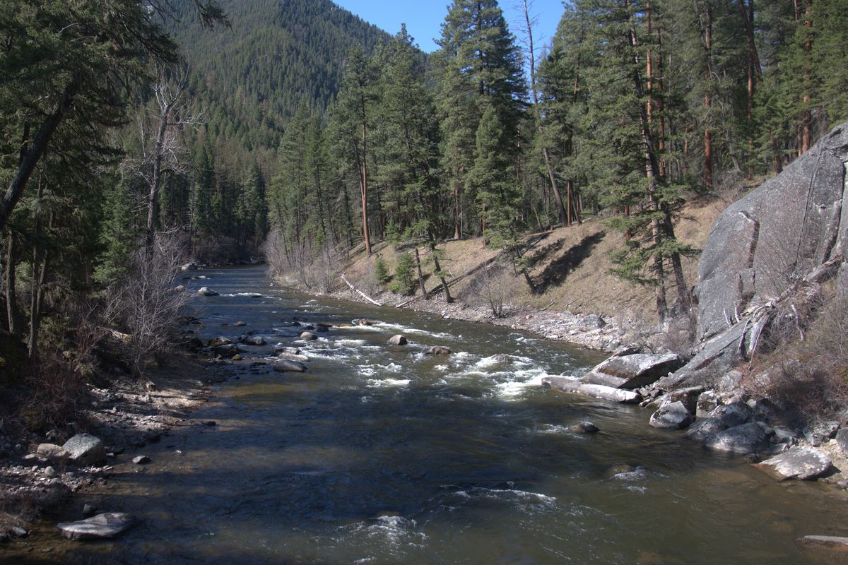 Rock Creek near Clinton, Montana.  (Michael Wright/The Spokesman-Review)