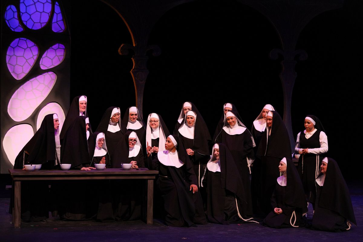 Rescheduled from its canceled 2020 season, Spokane Valley Summer Theatre’s production of “Sister Act” opened over the weekend at the University High School Theatre.  (Dylan K Johnson Photography)