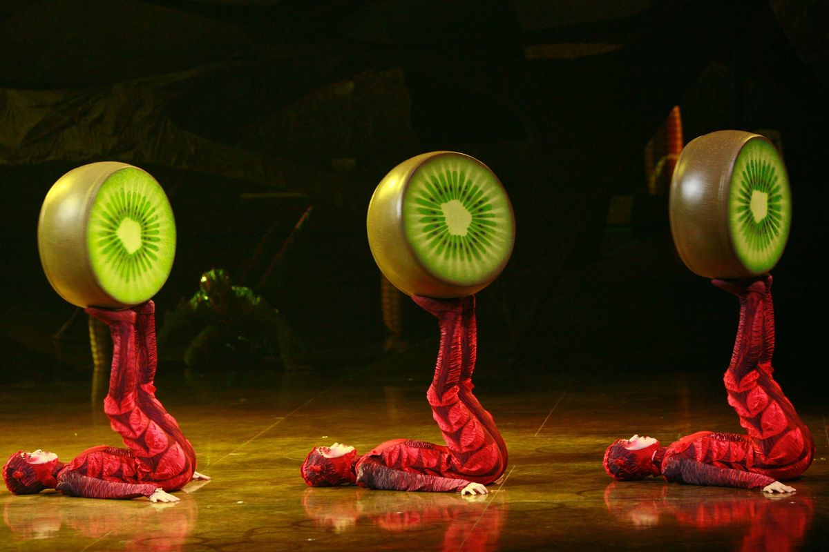 “Amazing Ants” is one of the numbers from Cirque du Soleil’s “Ovo,” opening at the Spokane Arena on Feb. 16. (Cirque du Soleil)