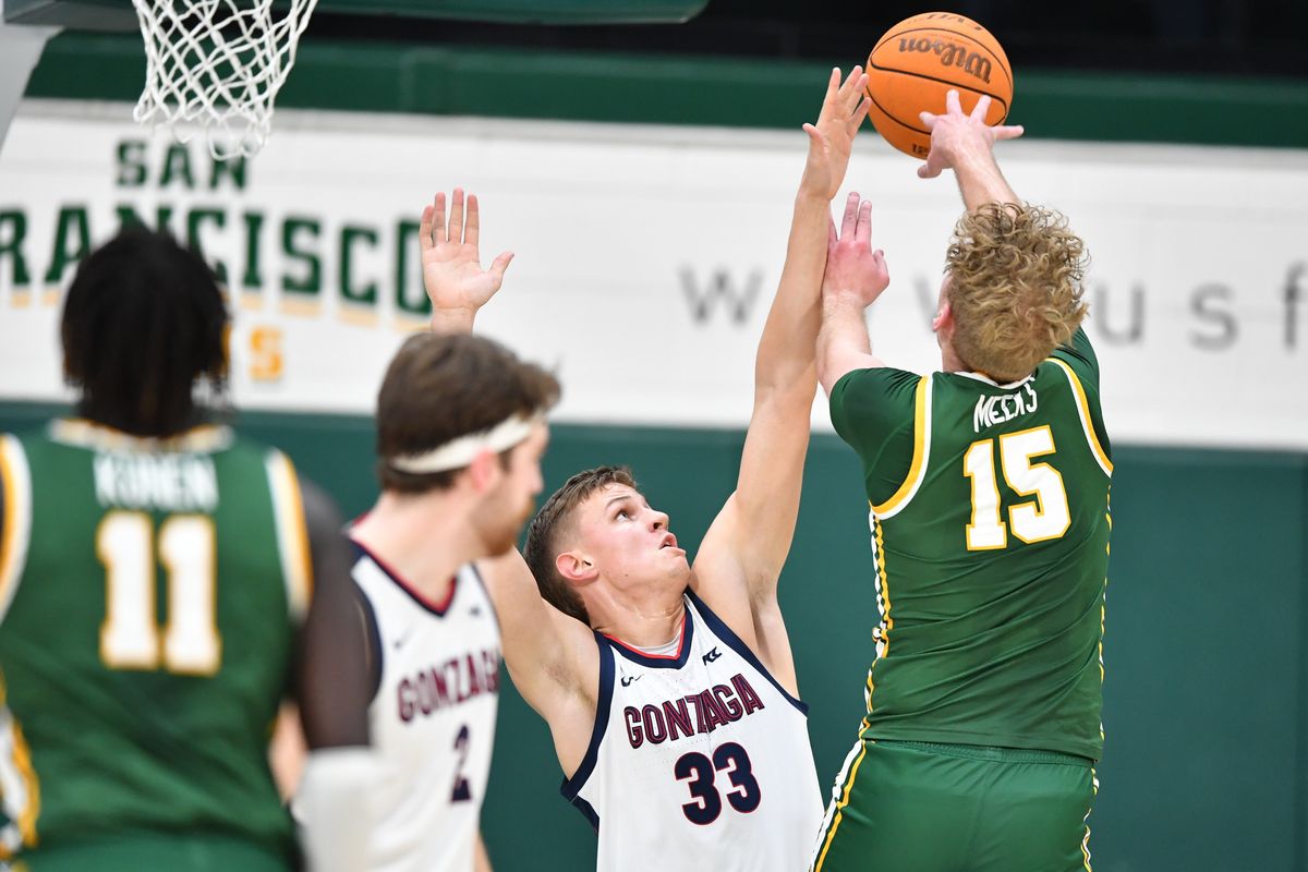 Gonzaga Men Vs. San Francisco (Jan. 5, 2023) - Jan. 5, 2023 | The ...