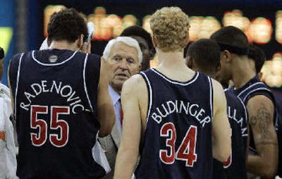 
Arizona head coach Lute Olson lost three straight Pac-10 games for the first time in 22 years. 
 (Associated Press / The Spokesman-Review)