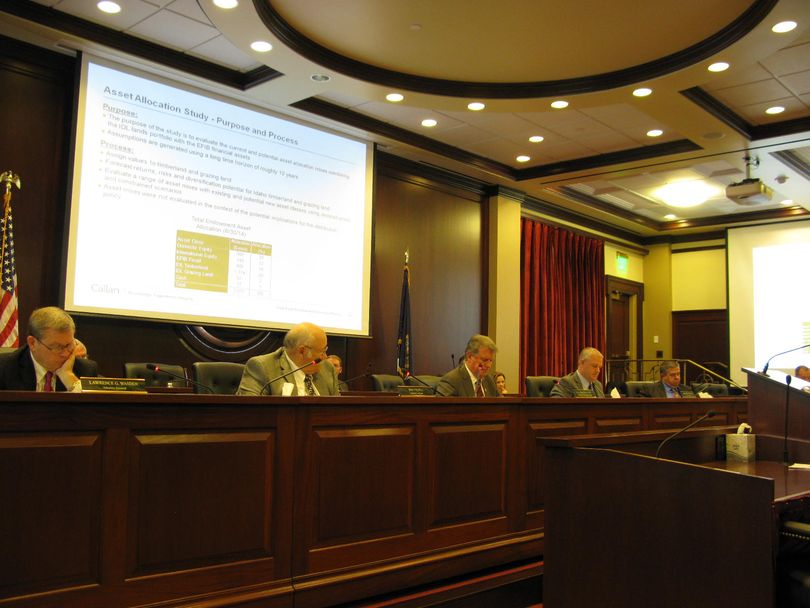 Idaho state Land Board meets on Tuesday (Betsy Russell)