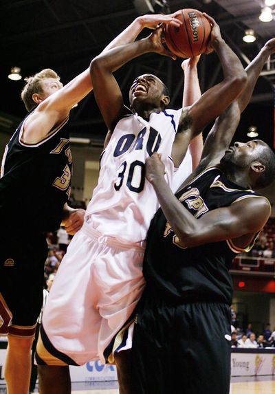 
ORU three-time all-leaguer Caleb Green.
 (Associated Press / The Spokesman-Review)
