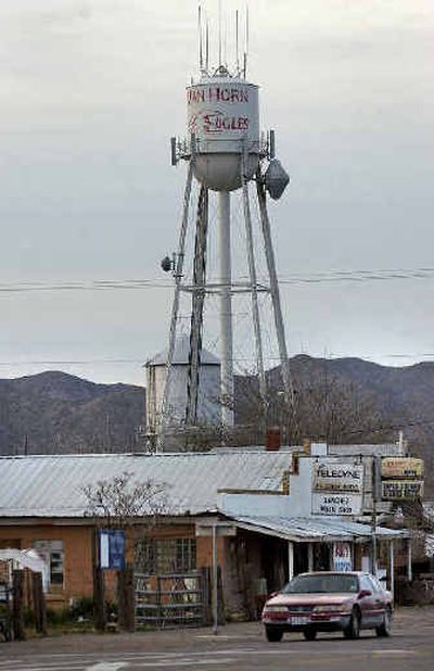 
 Van Horn, Texas, a town of about 3,000, primarily is a rest stop for travelers along Interstate 10, the nation's southernmost cross-country highway. It's where Amazon.com's Jeff Bezos wants to establish a testing site and potential launching and landing base for private commercial travel into space. 
 (Associated Press / The Spokesman-Review)