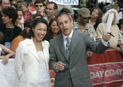 
At left: Ann Curry and Matt Lauer have kept NBC's 