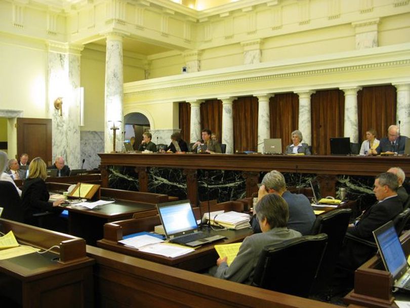 The Joint Finance-Appropriations Committee on Friday debates a Medicaid budget that reflects $34.5 million in cuts already approved by the House; the budget bill it passed the joint budget on a 15-4 party-line vote. (Betsy Russell)