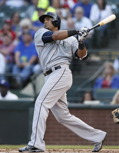 Mariners’ Nelson Cruz hit his 10th home run of season Wednesday. (Associated Press)